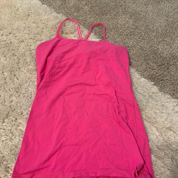 Pink Lulu Tank - Picture 1 of 2